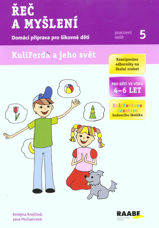 Řeč a myšlení - pracovní sešit 5, Pracovní sešit 5, Řeč a myšlení