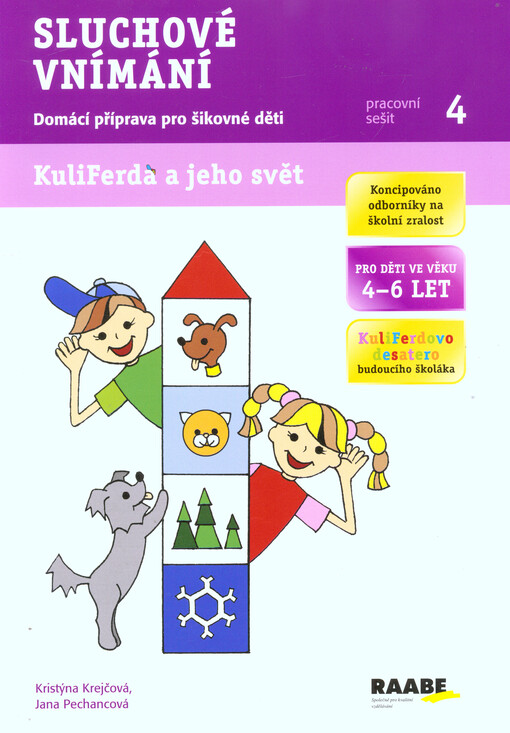 Sluchové vnímání, Pracovní sešit 4, Sluchové vnímání