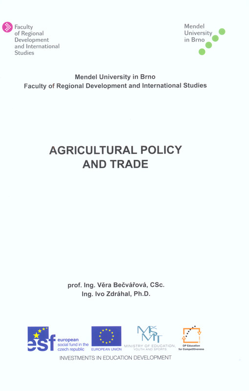 Agricultural policy and trade