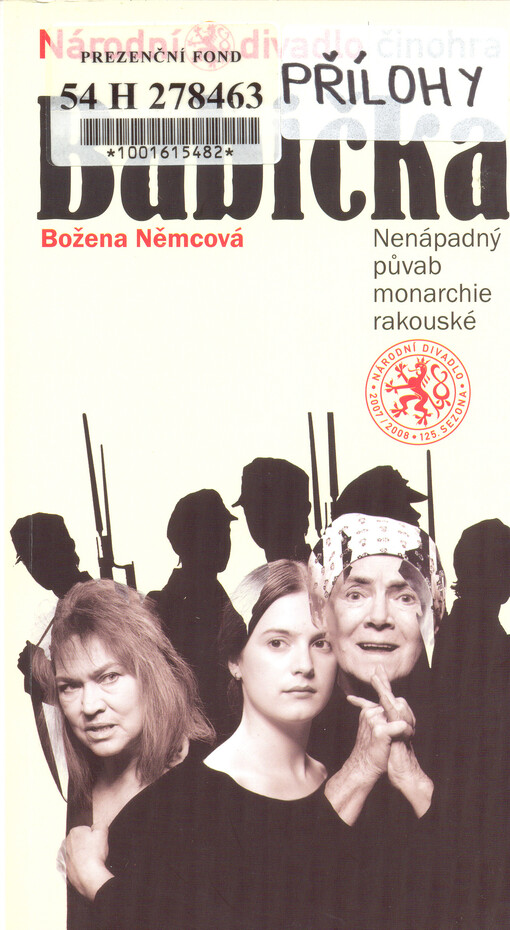 ![CDATA[Božena Němcová, Babička : nenápadný půvab monarchie rakouské : premiéra v Národním divadle 13. prosince 2007]]