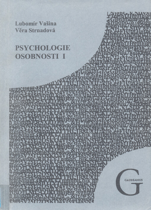 Psychologie osobnosti I