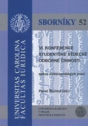 VI. konference studentské  vědecké odborné činnost