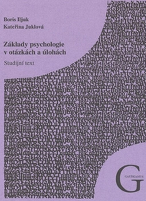 Základy obecné psychologie : studijní text