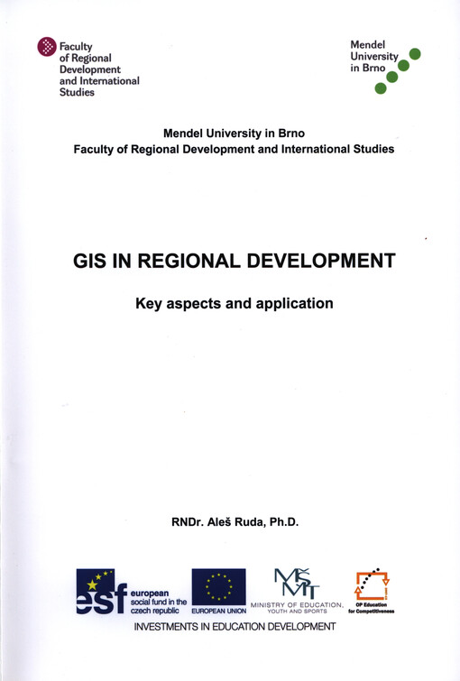 GIS in regional development :key aspects and applications