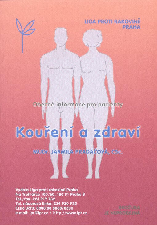 Kouření a zdraví : obecné informace pro pacienty   
