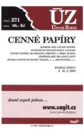 Cenné papíry : podle stavu k 22.5.2001