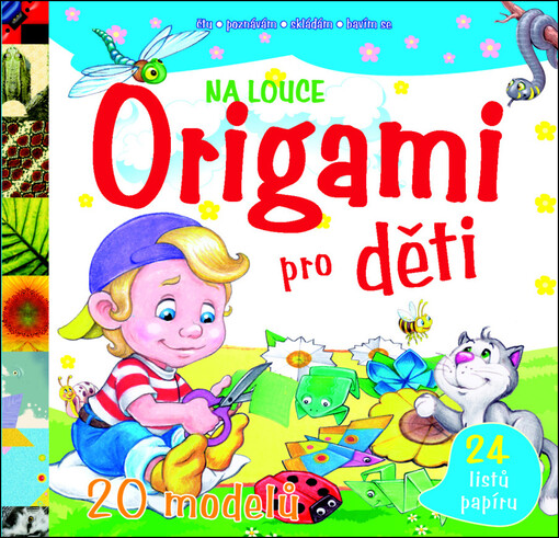 Origami pro děti - Na louce