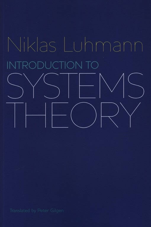 Introduction to systems theory
