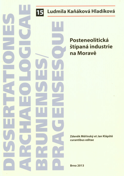 Posteneolitická štípaná industrie na Moravě