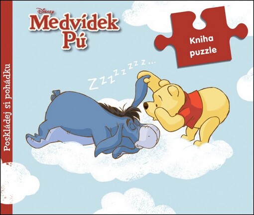 Disney Walt: Medvídek Pú - 9 dílná kniha puzzle