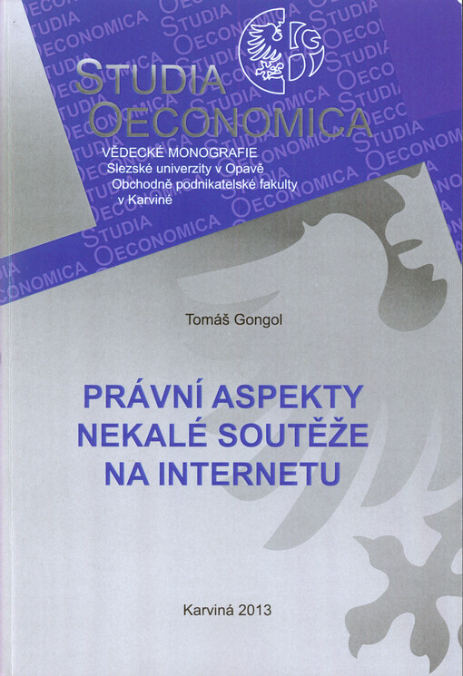 Právní aspekty nekalé soutěže na internetu    