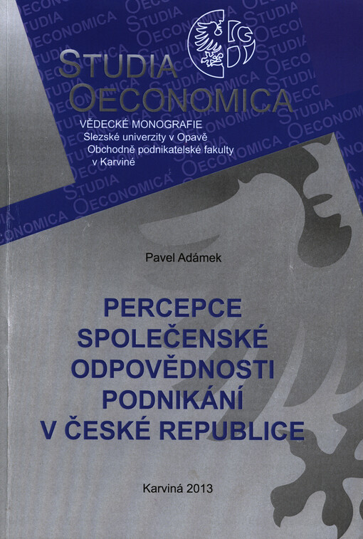 Percepce společenské odpovědnosti podnikání v České republice