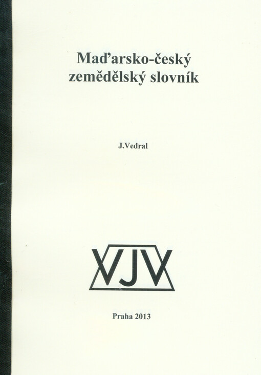 Maďarsko-český zemědělský slovník