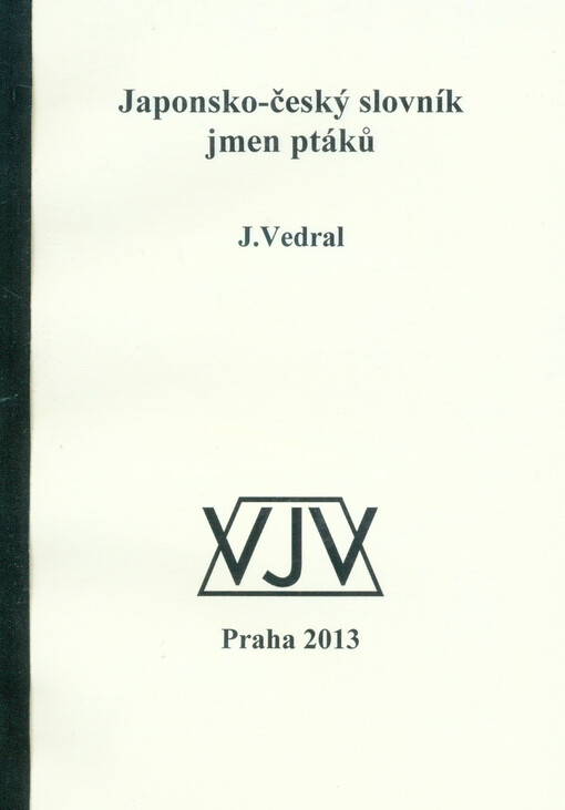 Japonsko-český slovník jmen ptáků