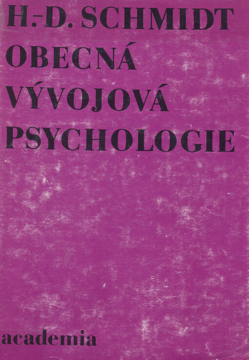 Obecná vývojová psychologie
