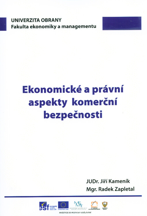 Ekonomické a právní aspekty komerční bezpečnosti