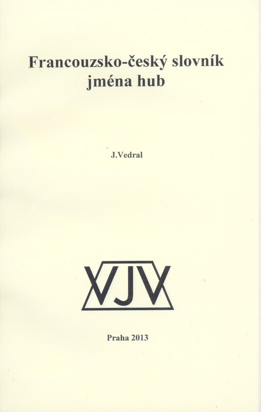 Francouzsko-český slovník - jména hub