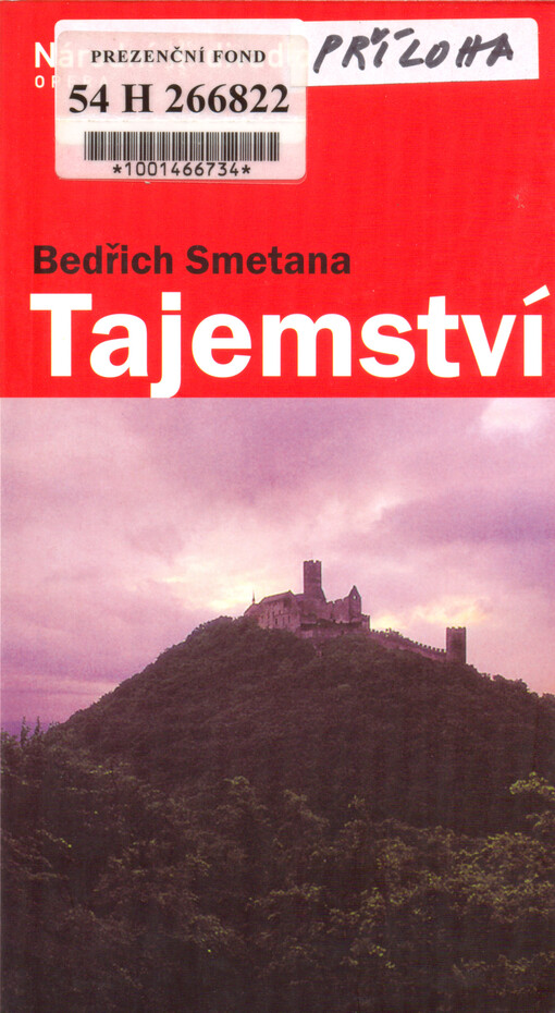 Bedřich Smetana (1824-1884), Tajemství : komická opera o třech dějstvích z let 1877-78 : premiéry 23. a 24.6.2006 na II. zámeckém nádvoří v Litomyšli : premiéry 27. a 28.10.2006 v Národním divadle