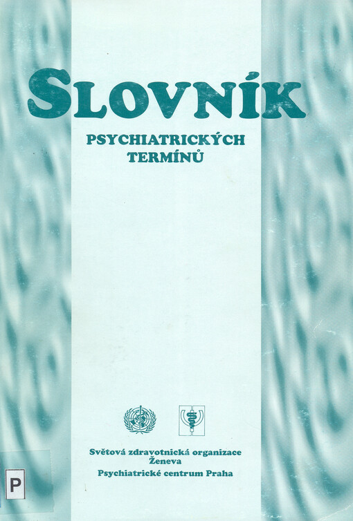 Slovník psychiatrických termínů