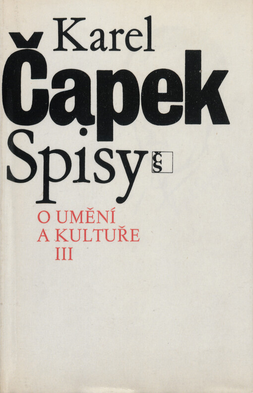 O umění a kultuře.III.