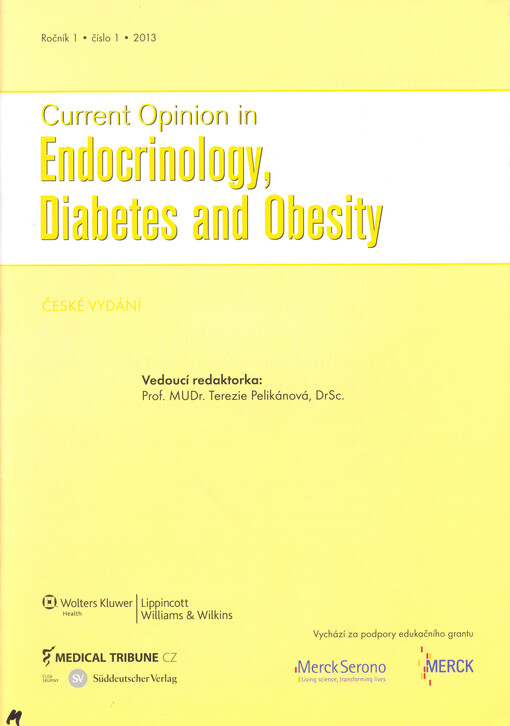 Current opinion in endocrinology, diabetes and obesity :české vydání