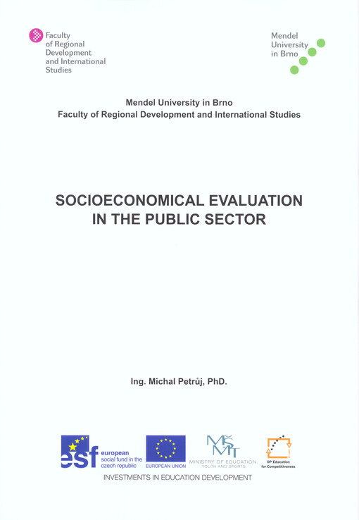 Socioeconomical evaluations in the public sector