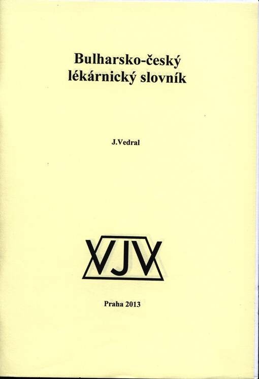 Bulharsko-český lékárnický slovník