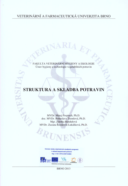 Struktura a skladba potravin