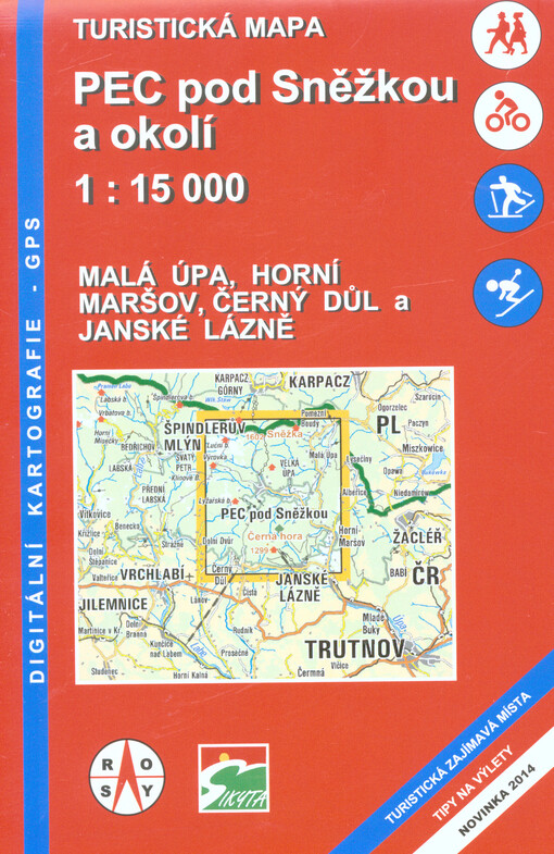 Pec pod Sněžkou a okolíMalá Úpa, Horní Maršov, Černý Důl a Janské Lázně