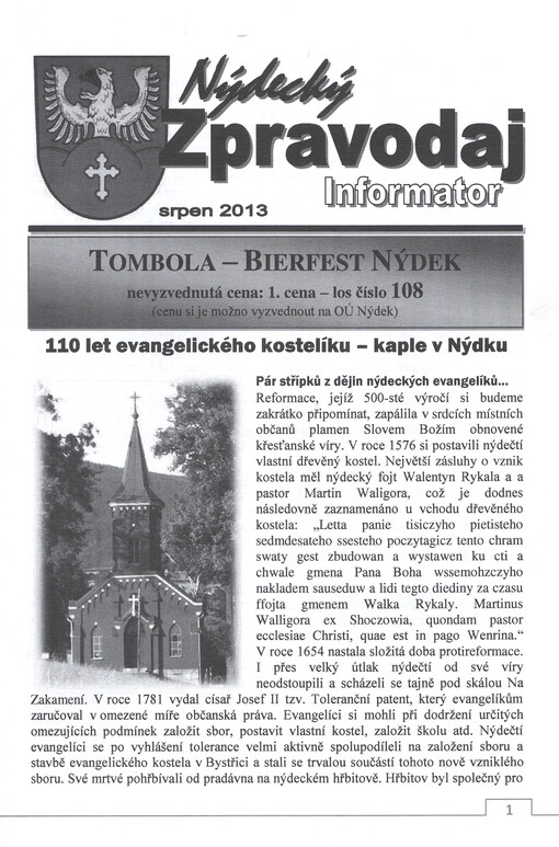 Nýdecký zpravodaj :informator