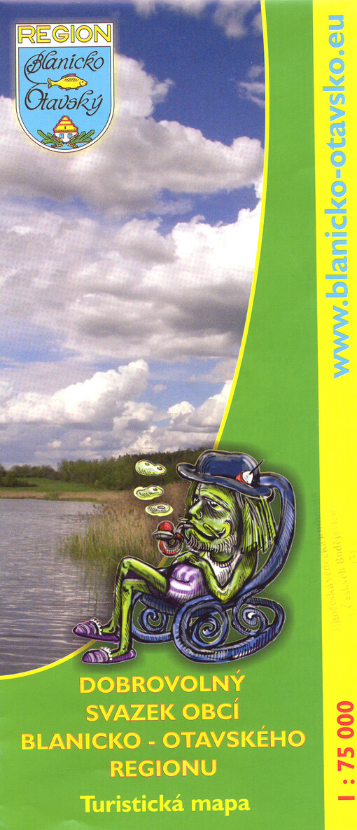 Dobrovolný svazek obcí Blanicko-otavského regionu turistická mapa 1:75 000   