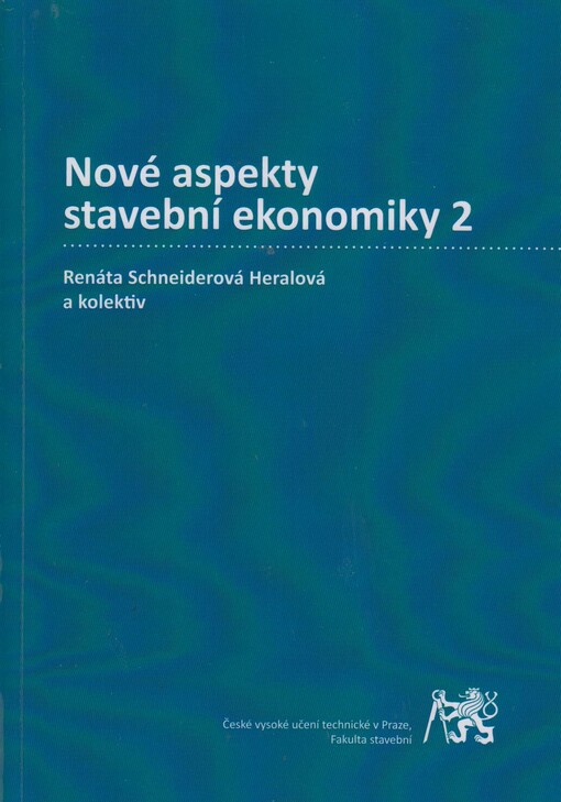 Nové aspekty stavební ekonomiky 2
