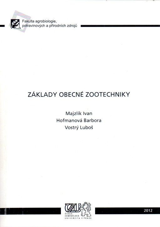 Základy obecné zootechniky