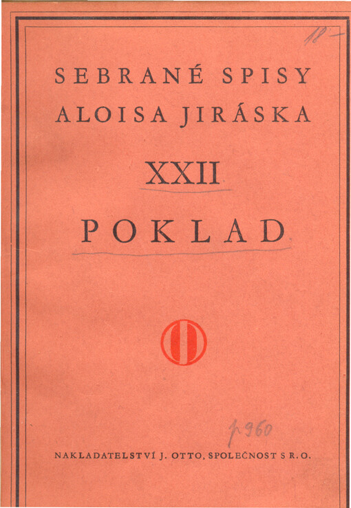 Poklad :historický obraz z osmnáctého století, 12. vyd.