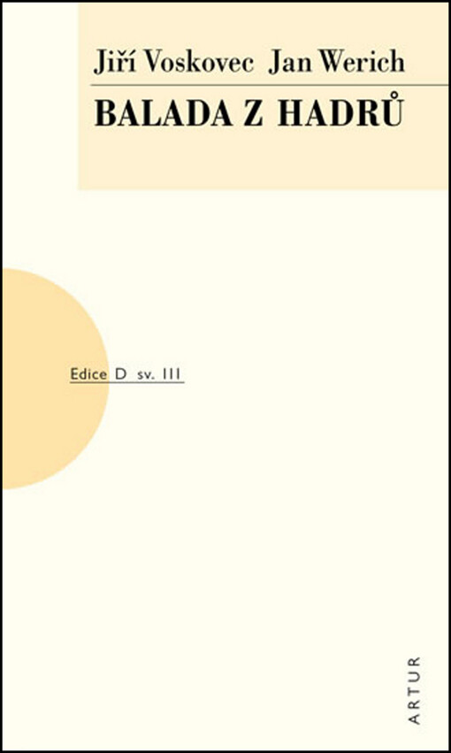 Balada z hadrů :[divadlo o prokletém básníkovi v patnácti obrazech]