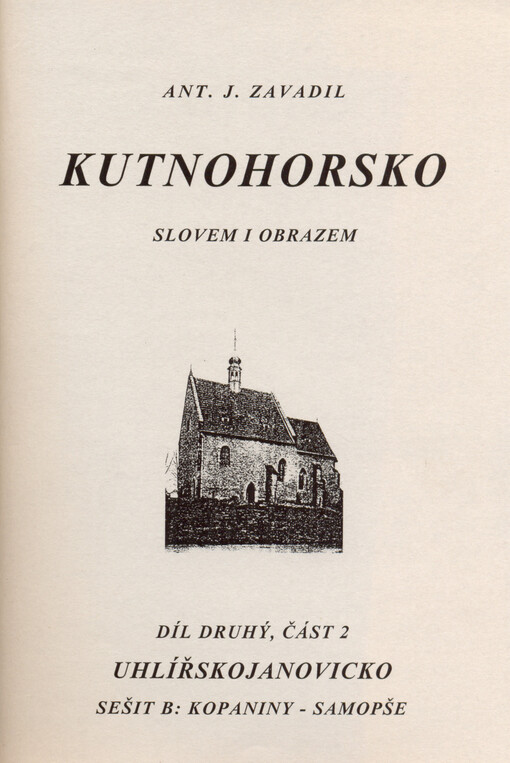 Kutnohorsko slovem i obrazem