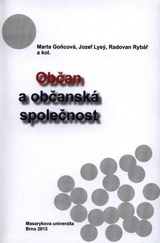 Občan a občanská společnost