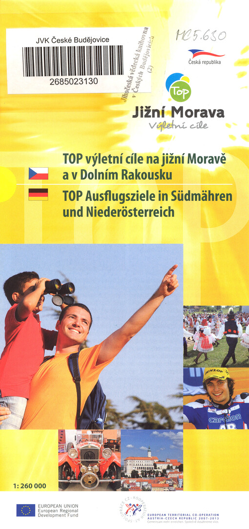 24 top výletní cíle na jižní Moravě 24 top Ausflugsziele in Südmähren