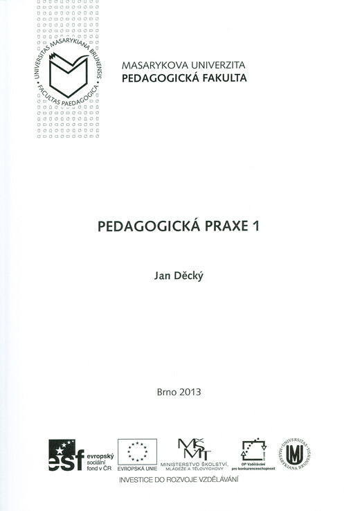 Pedagogická praxe 1