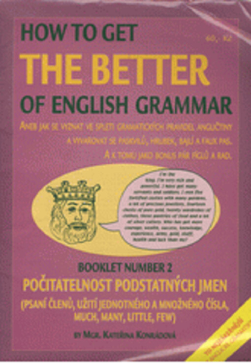 How to get the better of English grammar, aneb, Jak se vyznat ve spleti gramatických pravidel angličtiny a vyvarovat se paskvilů, hrubek a faux pas .... Booklet number 1, Přítomný čas průběhový - present continous