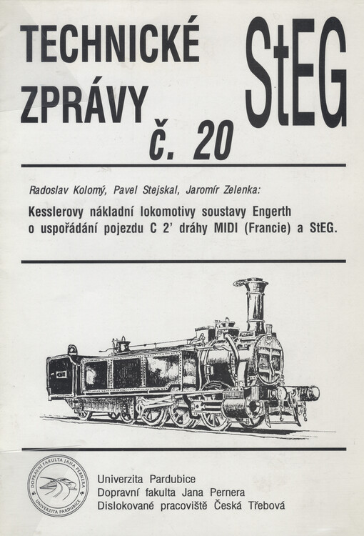 Kesslerovy nákladní lokomotivy soustavy Engerth o uspořádání pojezdu C 2' dráhy MIDI (Francie) a StEG