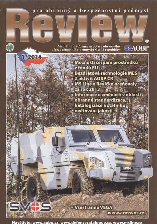 Review pro obranný a bezpečnostní průmysl :mediální platforma Asociace obranného a bezpečnostního průmyslu České republiky