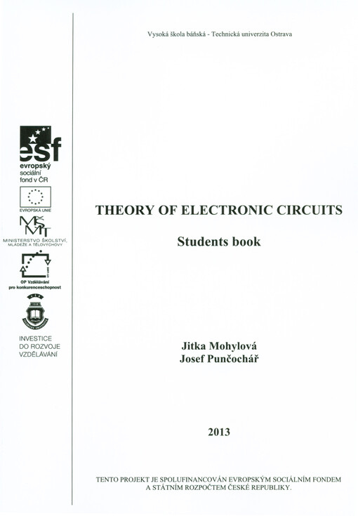 Theory of electronic circuits :students book