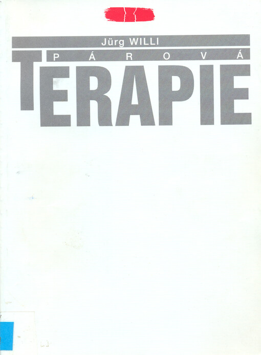 Párová terapie: analyticky orientovaná párová terapie : použití koncepce 