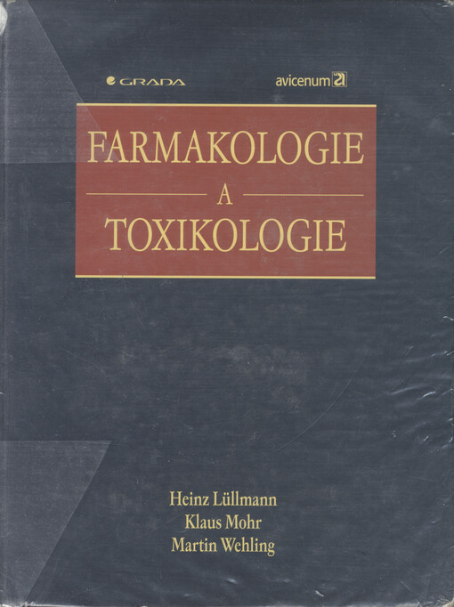 Farmakologie a toxikologie