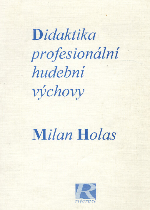 Didaktika profesionální hudební výchovy