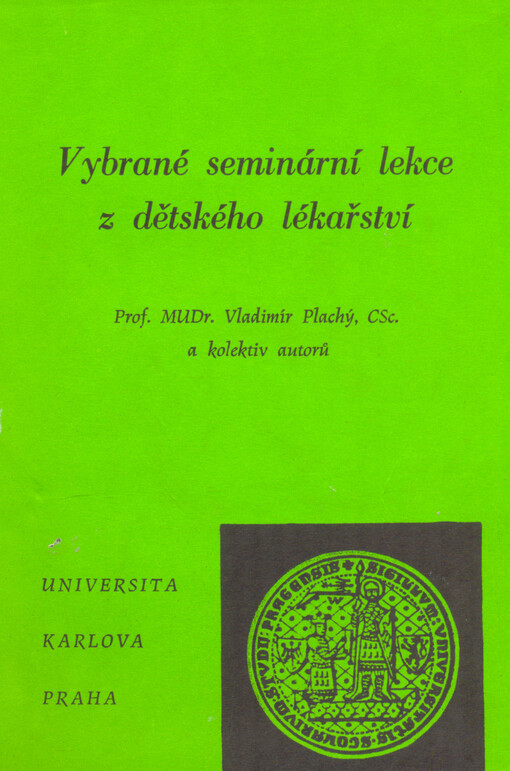Vybrané seminární lekce z dětského lékařství