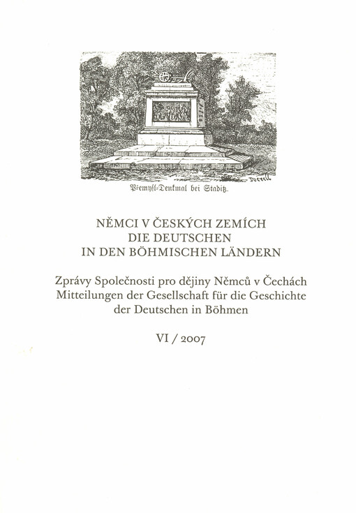 Němci v českých zemích = Die Deutschen in den böhmischen Ländern