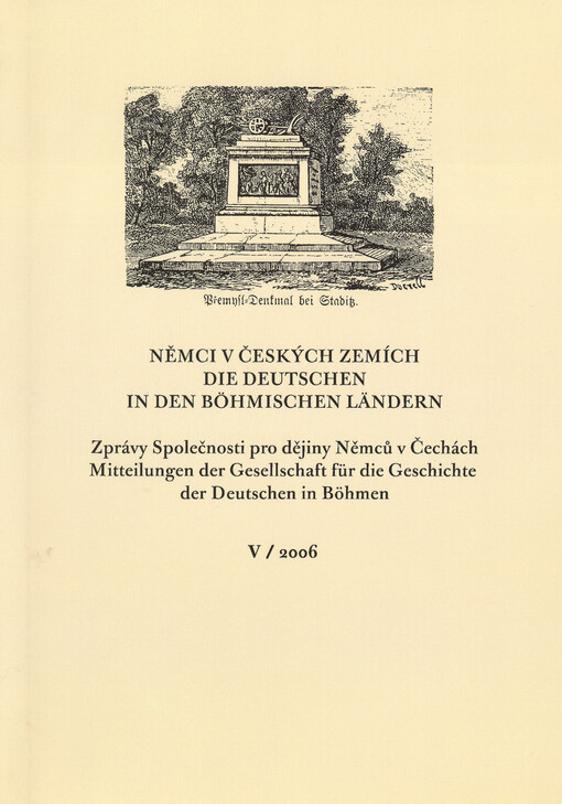 Němci v českých zemích = Die Deutschen in den böhmischen Ländern