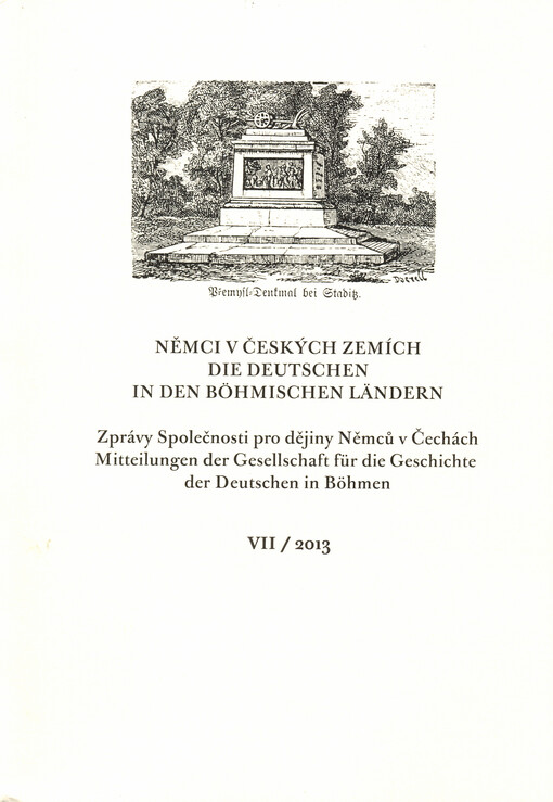 Němci v českých zemích =Die Deutschen in den böhmischen Ländern